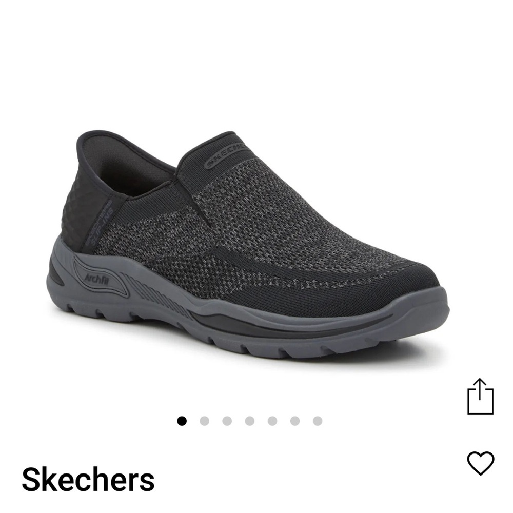 Sketchers Slip-Ins Arch Fit Motley Atlee Slip-On Sneakers